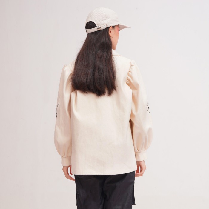 Let Go Outerwear Puff Sleeve