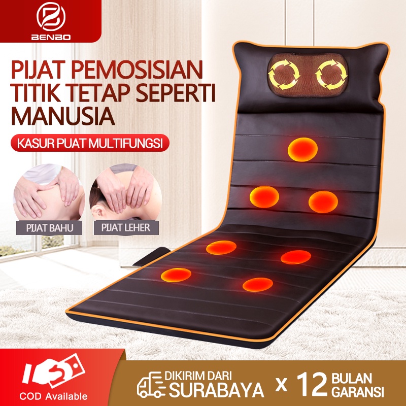 Jual Benbo Bantal Pijat Listrik Multifungsi Kasur Pijat Pijat Tulang