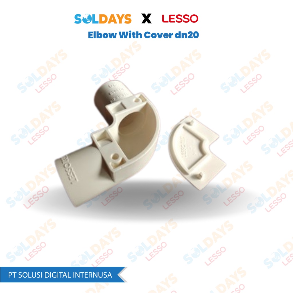 Lesso Elbow Conduit dn25 / Conduit Elbow With Cover 25mm / PVC Conduit