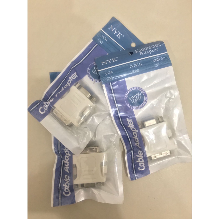 CONVERTER DVI TO VGA 24+5 PIN Baru