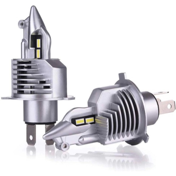 

Unik Lampu Mobil LED Headlight 16000LM 80W 6500K H4 12V 2 PCS - Silver Murah