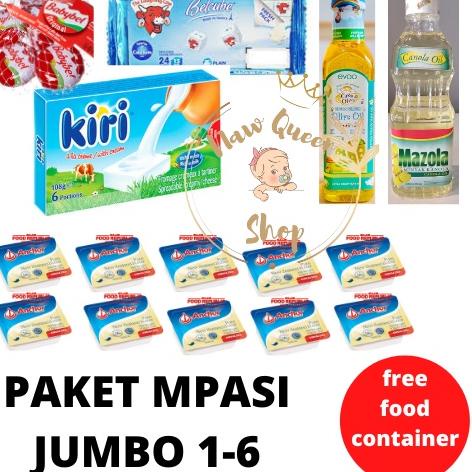 

>XC26619< PAKET MPASI LENGKAP JUMBO ( BELCUBE + KIRI + BABYBEL + CASA DI OLIVA / EVOO + MAZOLA + ANCHOR)