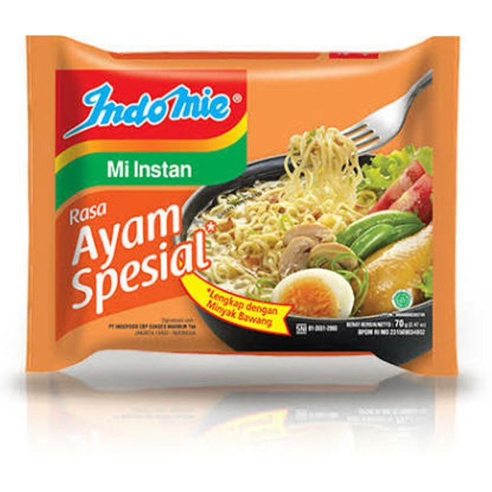 

Indomie Rasa Ayam Spesial (68 gr / 1 pcs)