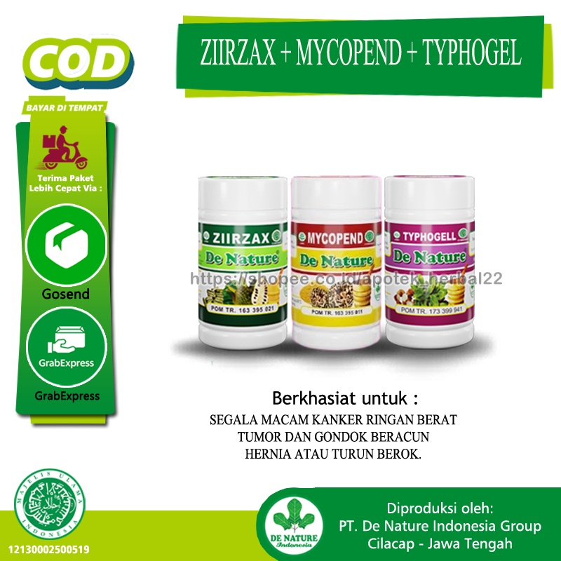 OBAT HERNIA TUMOR GONDOK BERACUN KANKER PAYUDARA MIOM VAGINA SERVIKS KISTA TYROID DE NATURE