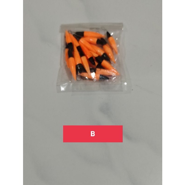 Pelampung isi 1 kodi ( isi 20pcs )