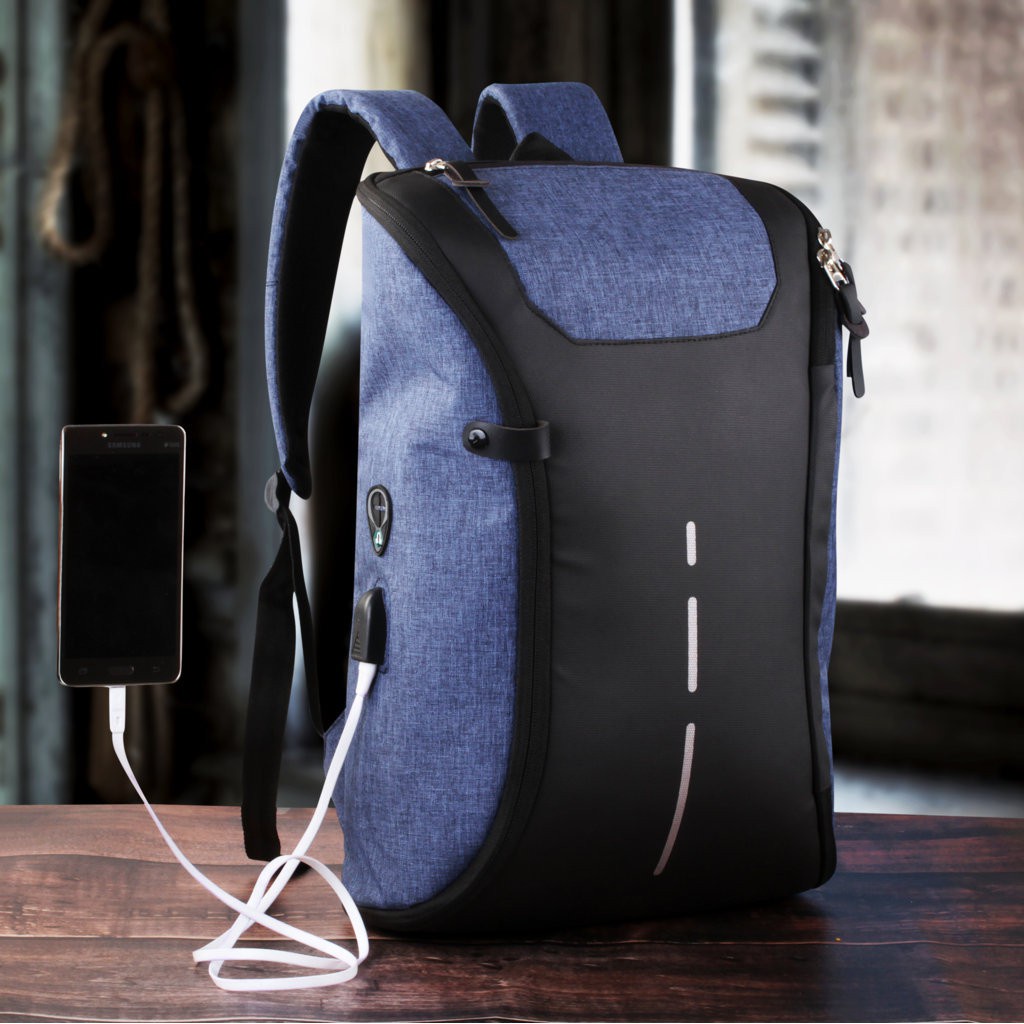 Tas Ransel Omexta Waterproof USB &amp; Earphone Hole HIGH QUALITY