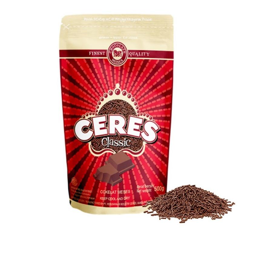 

Original Ceres Coklat Meses/Meises coklat Hagelslag Ziplock 500 gram buruan