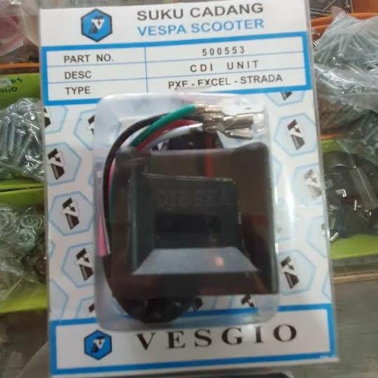 CDI unit mikro vespa px exclusive excel merk vesgio