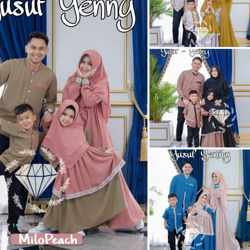 COD✔️COUPLE KELUARGA - BAJU COUPLE KELUARGA ANAK 2 - CP FAMILY SYARI YENNY KOKO YUSUF|KD1