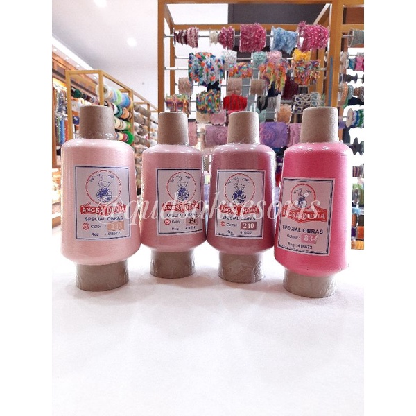 Benang Obras/Benang polyester/Benang obras kapas Angsa Dunia