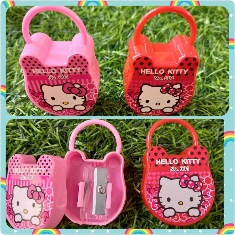 

Rautan hello kitty model gembok, full body (1 pcs) / Serutan pensil hello kitty bentuk gembok, hello kitty full body