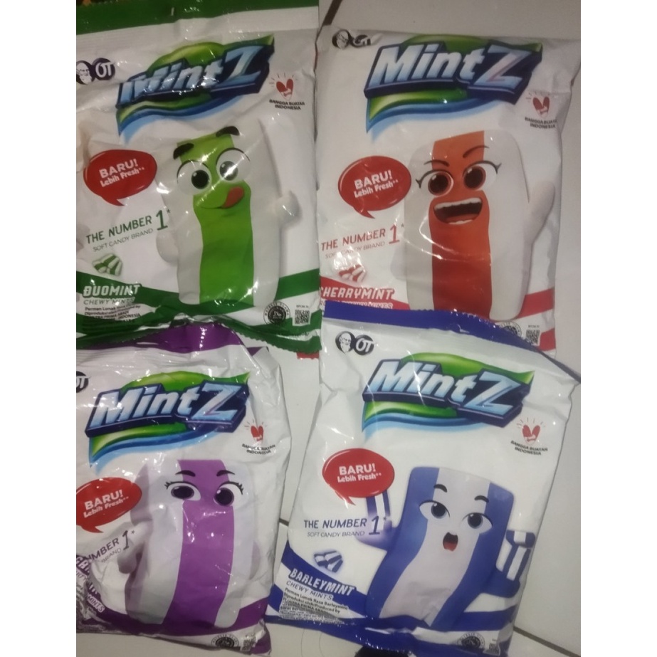 

MintZ Permen lunak 1 zak isi 50 butir all variant