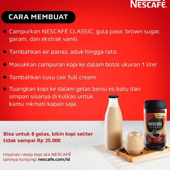 

Terbaik NESCAFE Classic Kopi Instan Kopi Hitam 200g Jar .,,.,.,