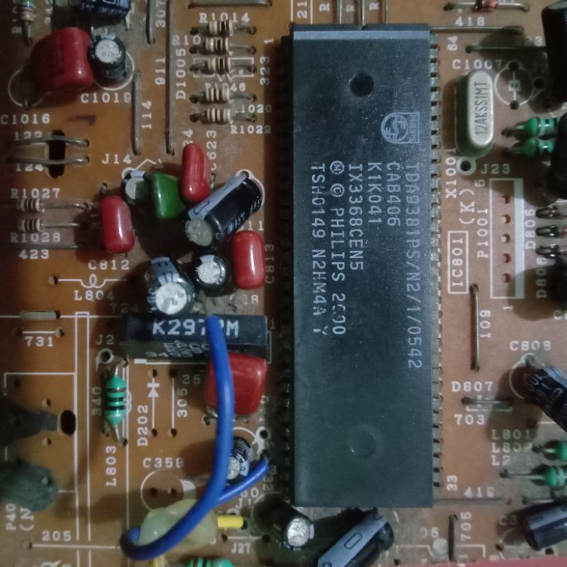 IC PROGRAM TV SHARP TDA9381PS N2 1 0542 IX3368CEN5