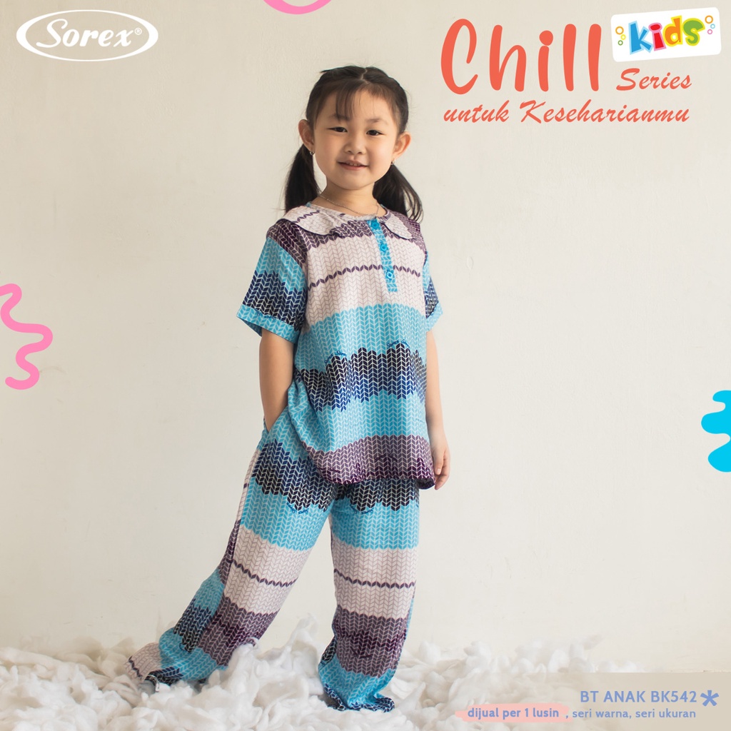 Baju Tidur Anak Perempuan Cewek 542 Sorex Kids