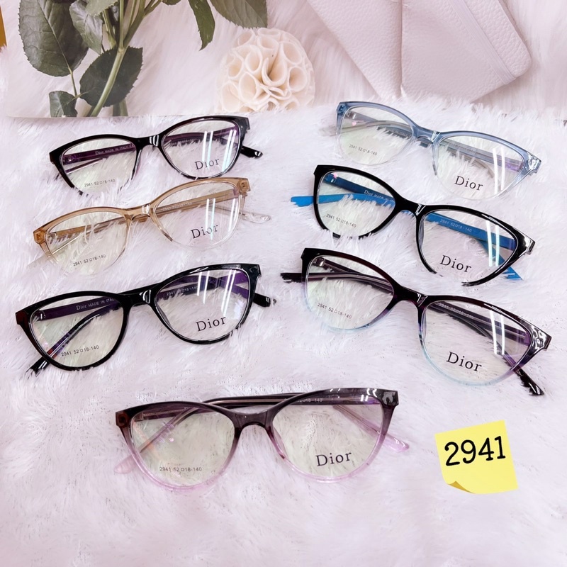 frame kacamata dior 2941 - 2189 kacamata minus kacamata anti radiasi kacamata fashion kacamata kekin
