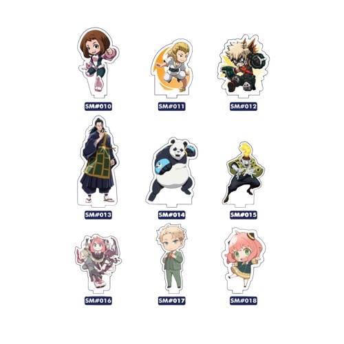 STANDEE MINI CUSTOM / STANDEE CUSTOM AKRILIK / STANDEE AKRILIK MURAH - Besar (18x8cm)