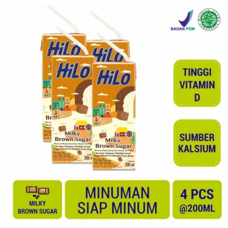 

Hilo Milk Brown Sugar 200ml 1 dus