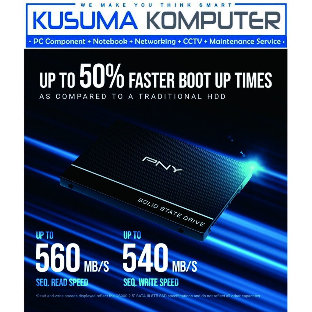 PNY CS900 SSD 500GB 2.5'' SATA III