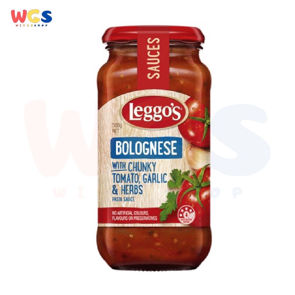 Leggo's Bolognese With Chunky Tomato, Garlic &amp; Herbs Pasta Sauce 500g