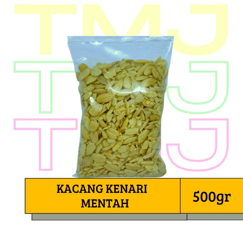 KACANG KENARI KUPAS MENTAH 500gr