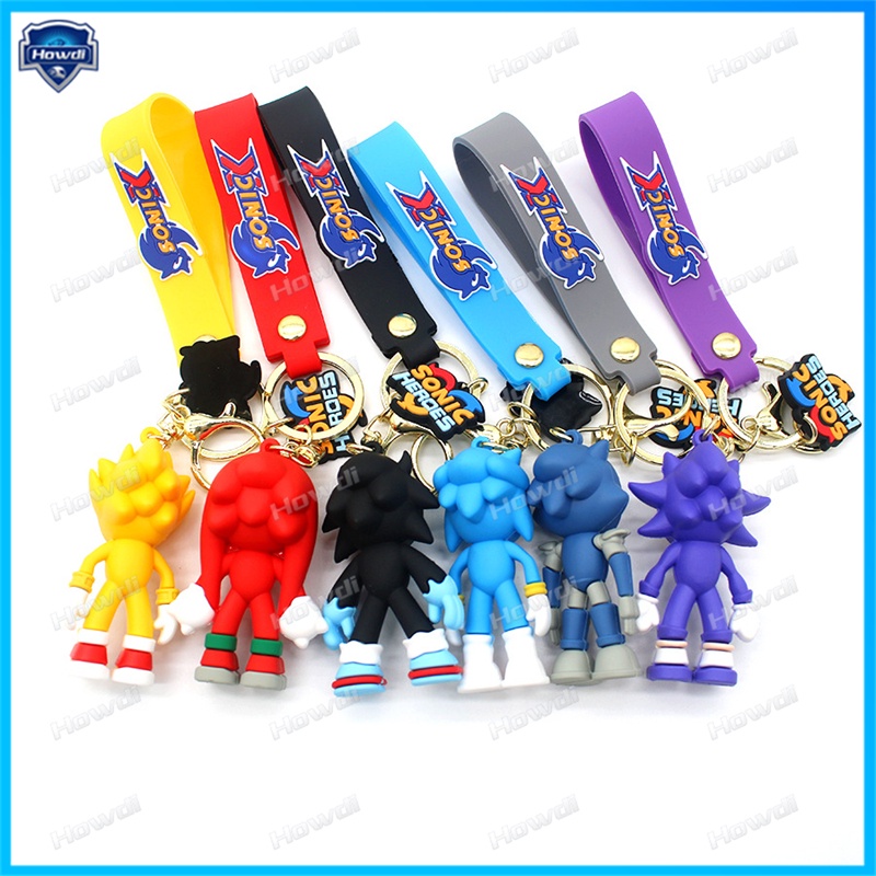 Liontin Boneka Anime Sonic Liontin Gantungan Kunci Mobil lady key chain lovely Gantungan Kunci Liontin