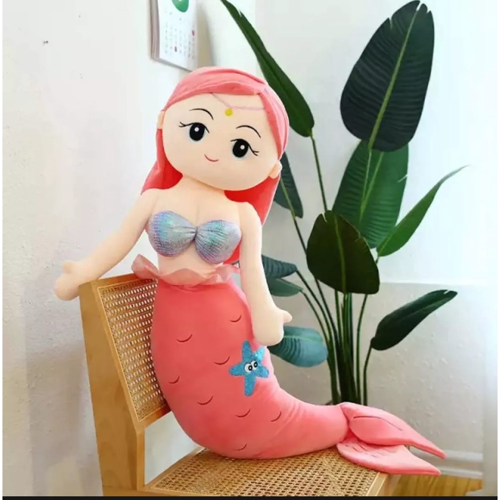 Boneka Putri Duyung Mermaid Cute Bahan Soft Berkualitas