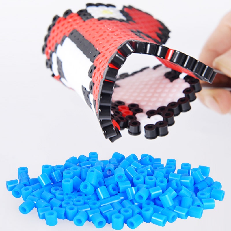 Fuse Beads 5.5mm 3000 Perler Beads Anak-anak Handmade DIY Auxiliary Beads Tidak Ada Aksesoris