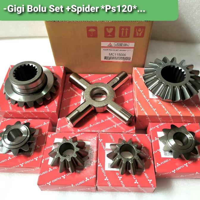 Gigi Bolu Set Gigi Satelit Gardan Spider Pinion Gear Ps120 Ragasa