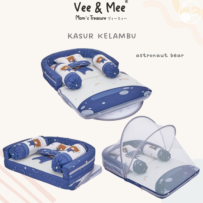 Vee & Mee Kasur Lipat  Anti Bakteri VMK2010 /VMK 1040/VMK 1050 - kasur bayi