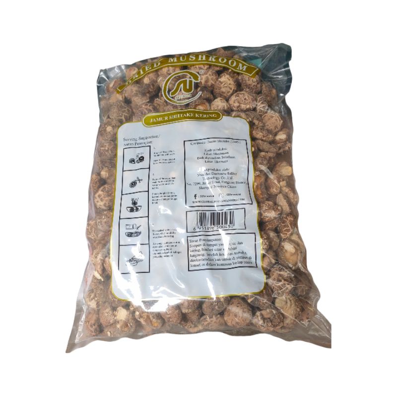 SU Brand Jamur Hioko Shitake 4-5cm - 3Kg   [ Tebal ]