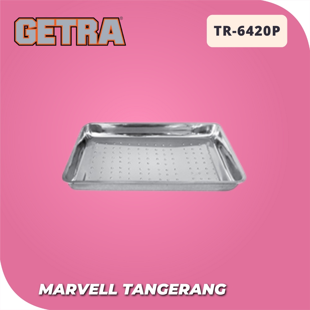 GETRA TR-6420P BAKING TRAY STAINLESS STEEL PERPORATED ORIGINAL