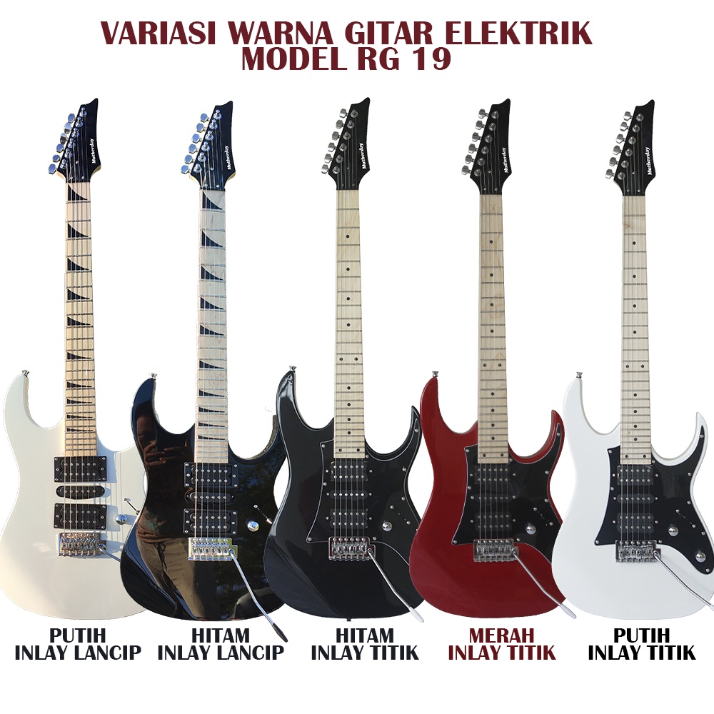 Gitar Elektrik murah merk KOWE Gitar Kita seri RG19 Original