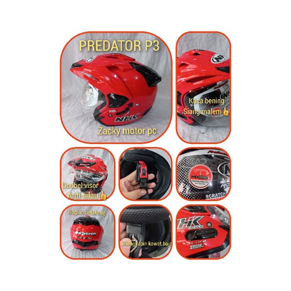 helm nhk predator p3