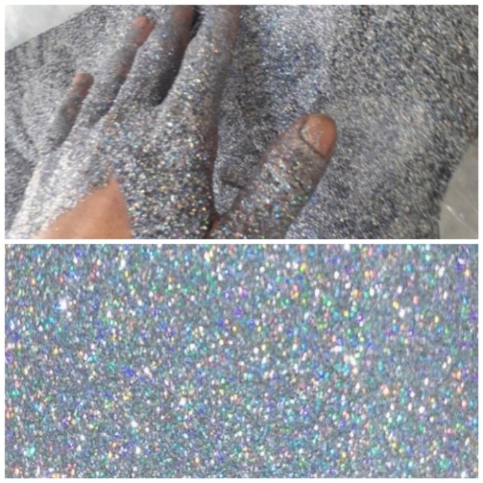 

GLITER SILVER KILOAN 1/2 KG HOLOGRAM RAINBOW POWDER PERNAK PERNIK