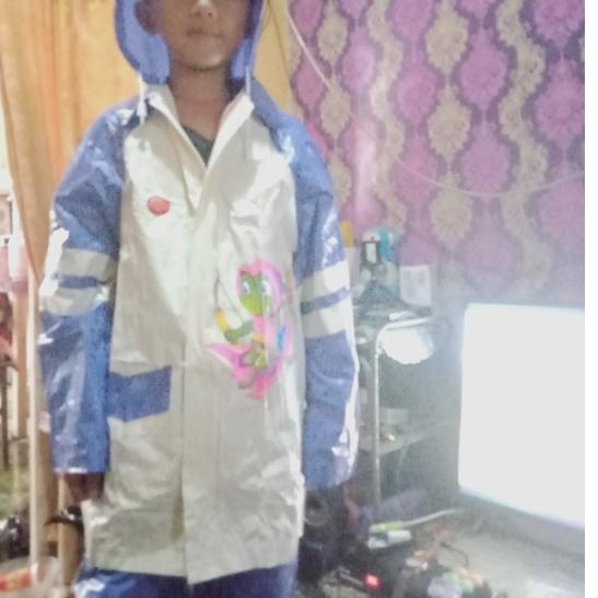 COD✔️Jas Hujan Anak Laki laki 8 -12 Tahun Mantel Hujan Setelan|SQ4