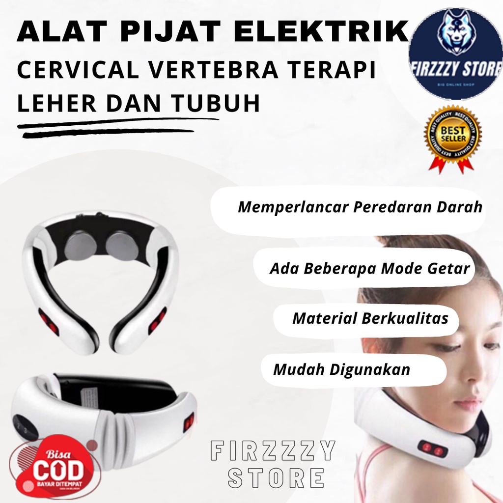 Alat Pijat Elektrik Cervical Vertebra Terapi Leher dan Tubuh