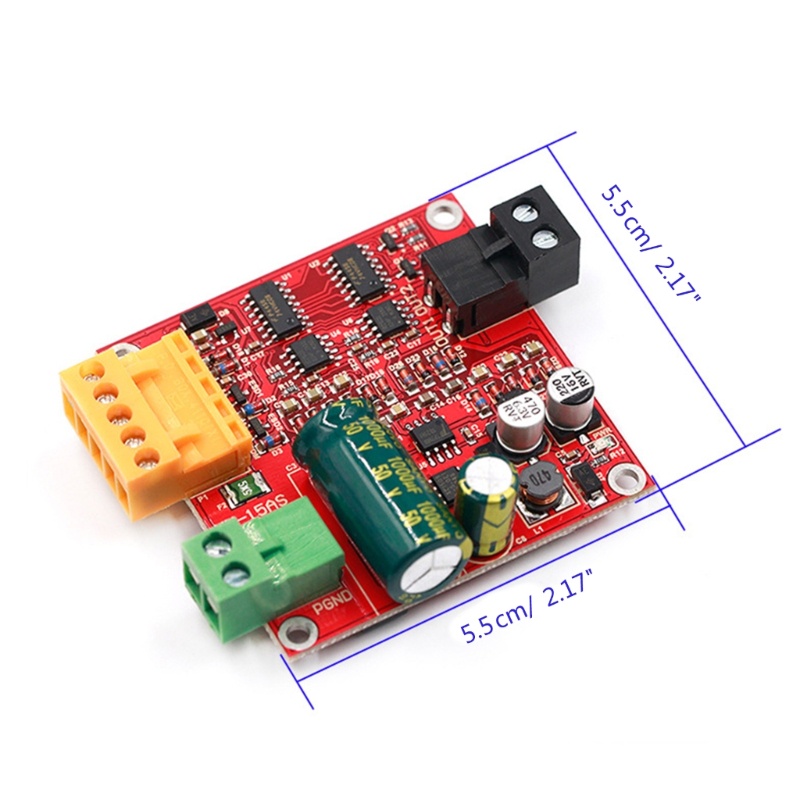 Regulator btsg 6-36V Overload Pelindung Motor Control Speed Controller Driver Module