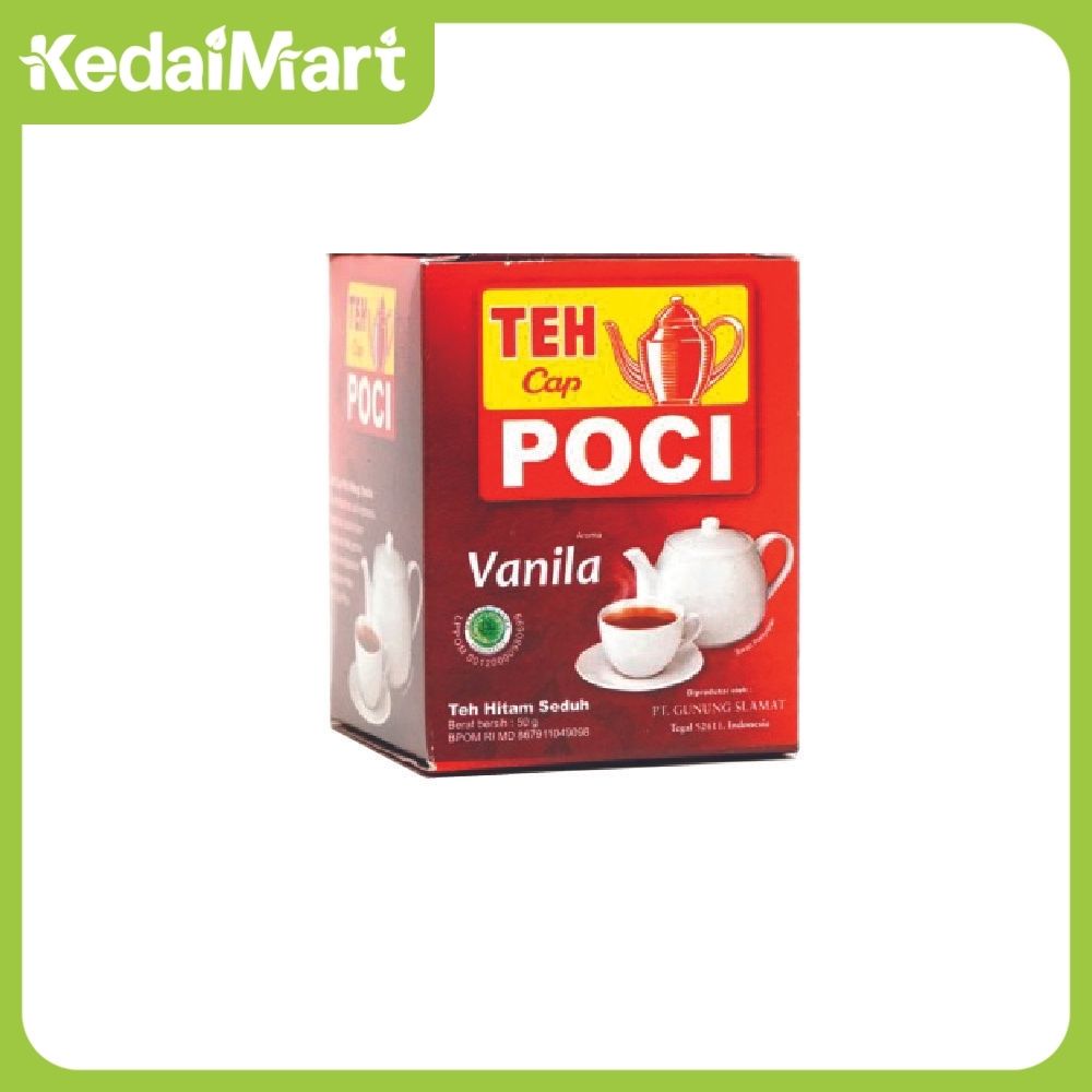 

Teh Celup Cap Poci Vanilla 50 Gram