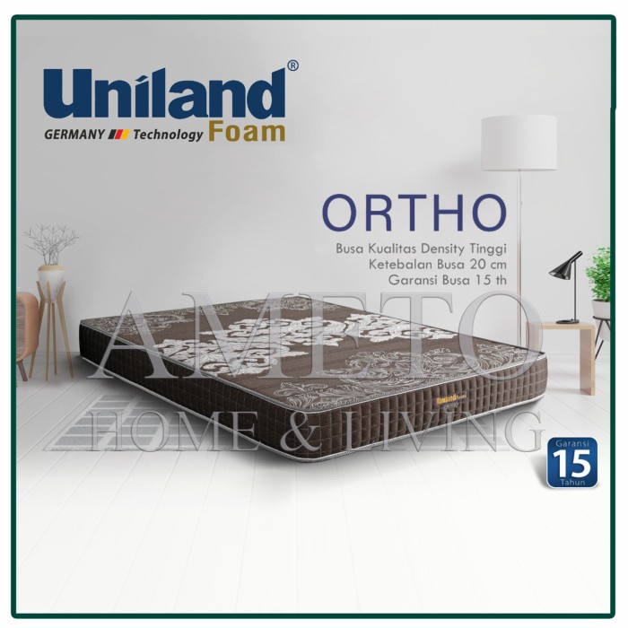 Ttr Kasur Uniland Orthopedic Foam 160 X 200 Tebal 20 Cm