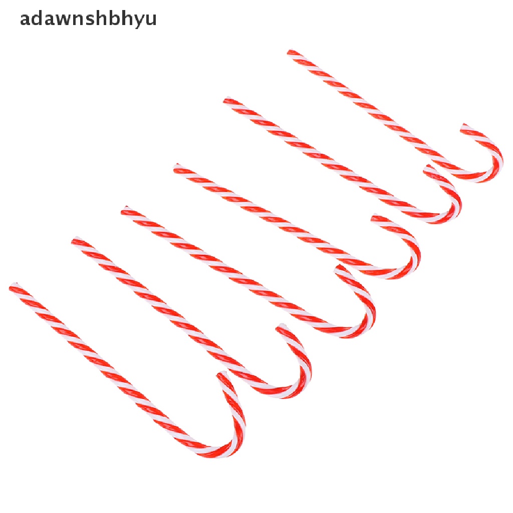 Adawnshbhyu 6 Pcs Xmas Pohon Permen Tongkat Hiasan Gantung Dekorasi Natal Party Decor  Id