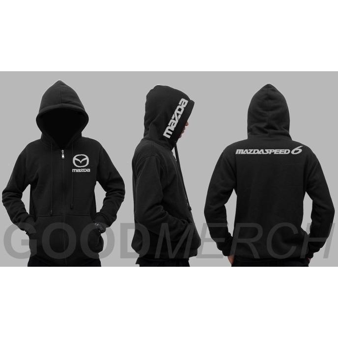 Jaket Pria Zip Mazda Speed 6 Sweater Distro Polos