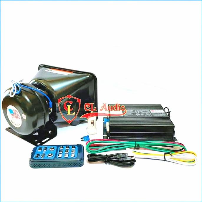 Toa Sirine Patwal/Toa polisi Model Corong+Modul Wireless