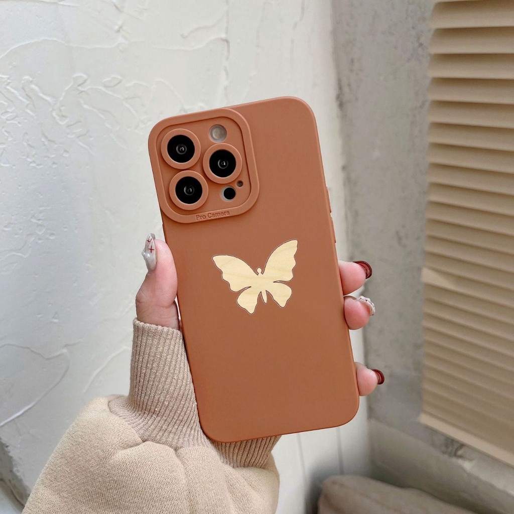 Baru Softcase Butterfly CC34 for Samsung A02/M02 A02s/M02s A03 A03s Core A04 A04e A04s A10/M10 A11/M11 A10s A12 A13 A20/A30/M10s A20s A21s A22 5G A33 A52 A52s A53 A55 J2 J7 Prime Pro