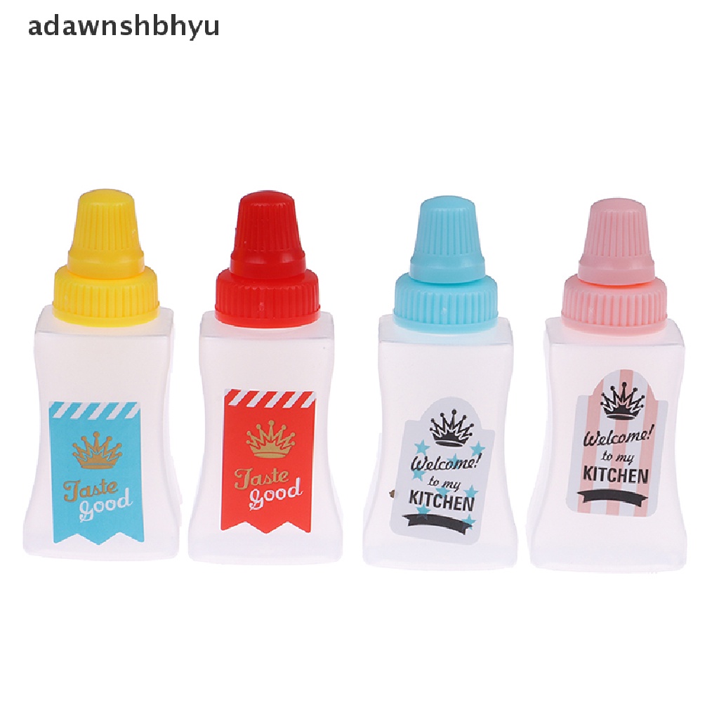 Adawnshbhyu Botol Bumbu Dapur Portable Botol Kecap Mini Kecap Portable Salad Soy Bottle ID