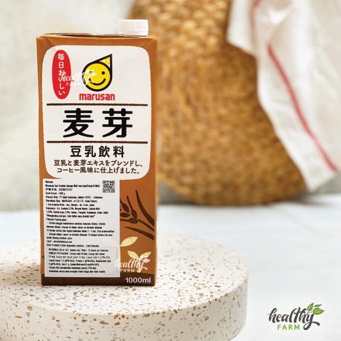 

Marusan Tonyu Soy Milk Malt / Susu Kedelai Rasa Malt 1L