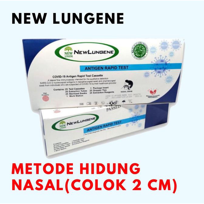 LUNGENE AKL Biru Import Alat Test Rapid Antigen