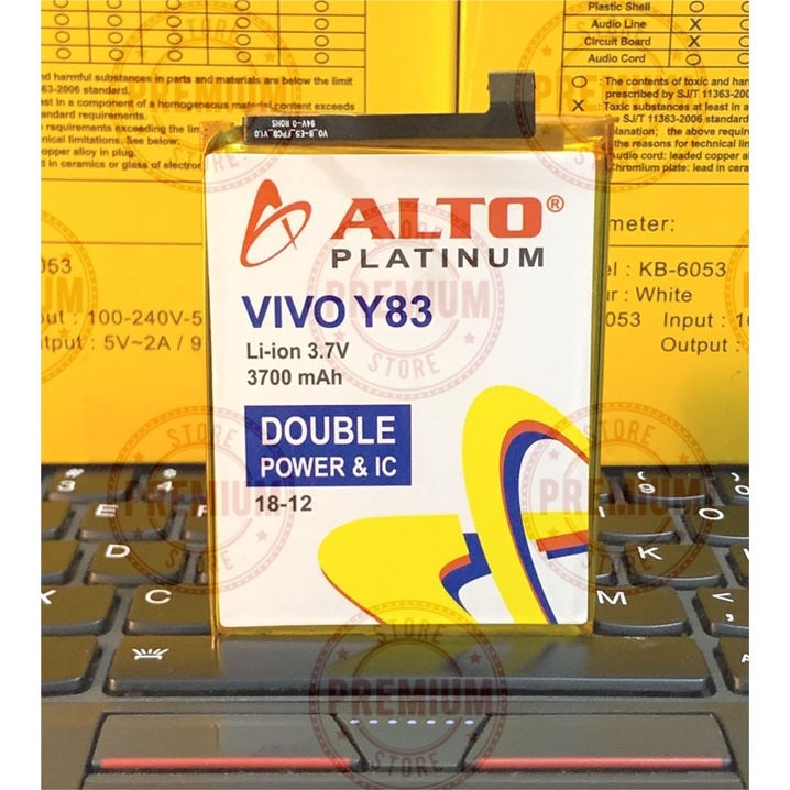 Batre Baterai Vivo Y83 / Y81 B-E5 Original Double power Batre vivo Y81 Original double power new