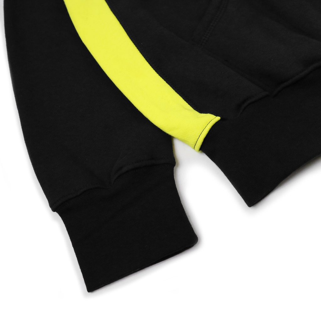 YESZY.MFG Crisis Combine Black Neon Hoodie