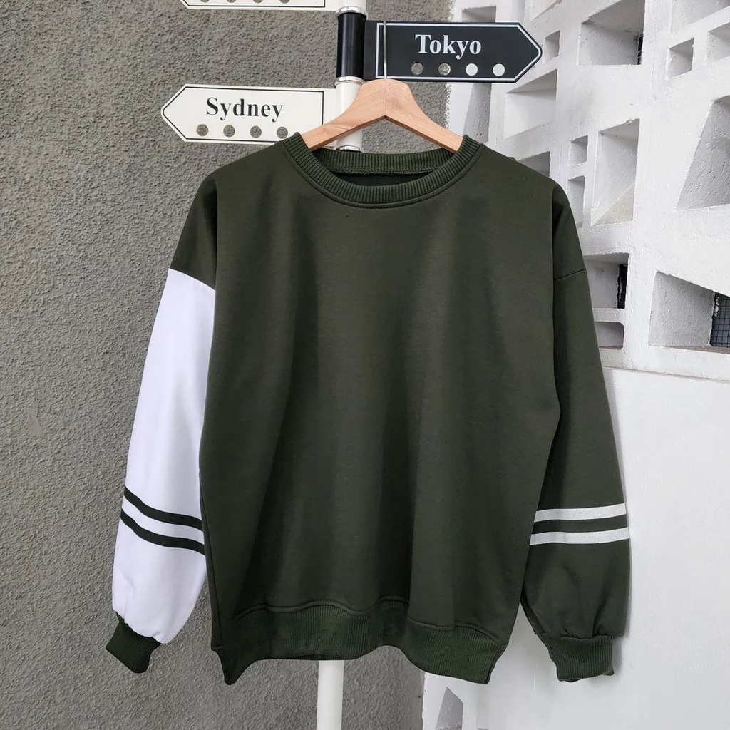 Sweater Two List Korean Style Outfit Wanita Terbaru